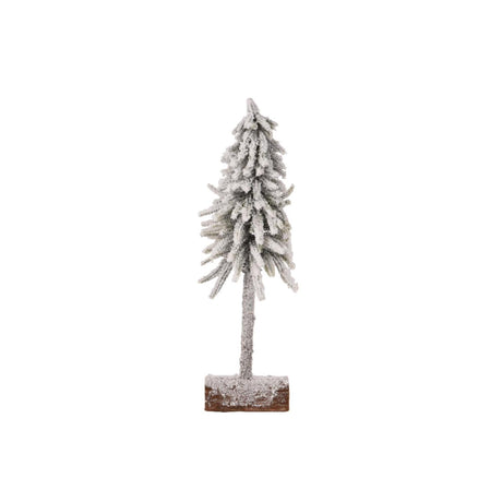 Decoris sapin de Noël artificiel neige sur tronc ø15xh45cm