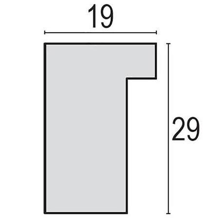 Frame photo Zep V5934W Niki White 20x30 30x40 cm