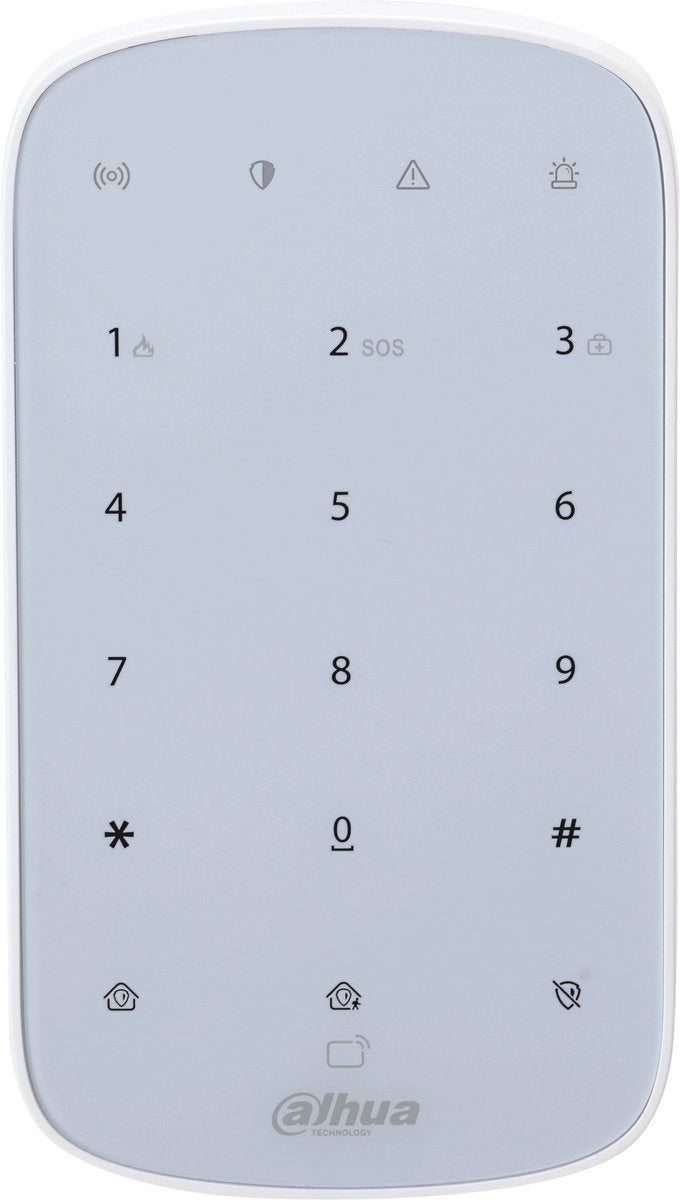 Clavier sans fil Dahua ark30t-w2 pour système d'alarme