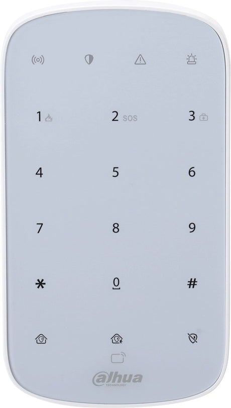 Clavier sans fil Dahua ark30t-w2 pour système d'alarme