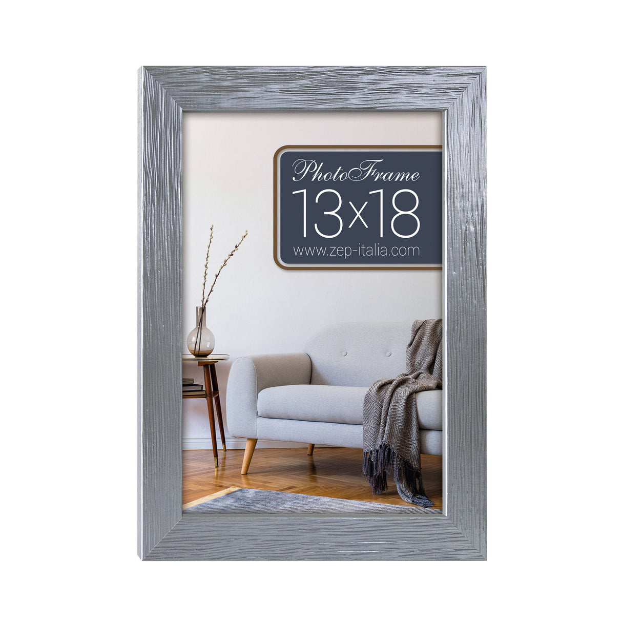 Cadre photo Zep v623s lienz argent 20x30 cm