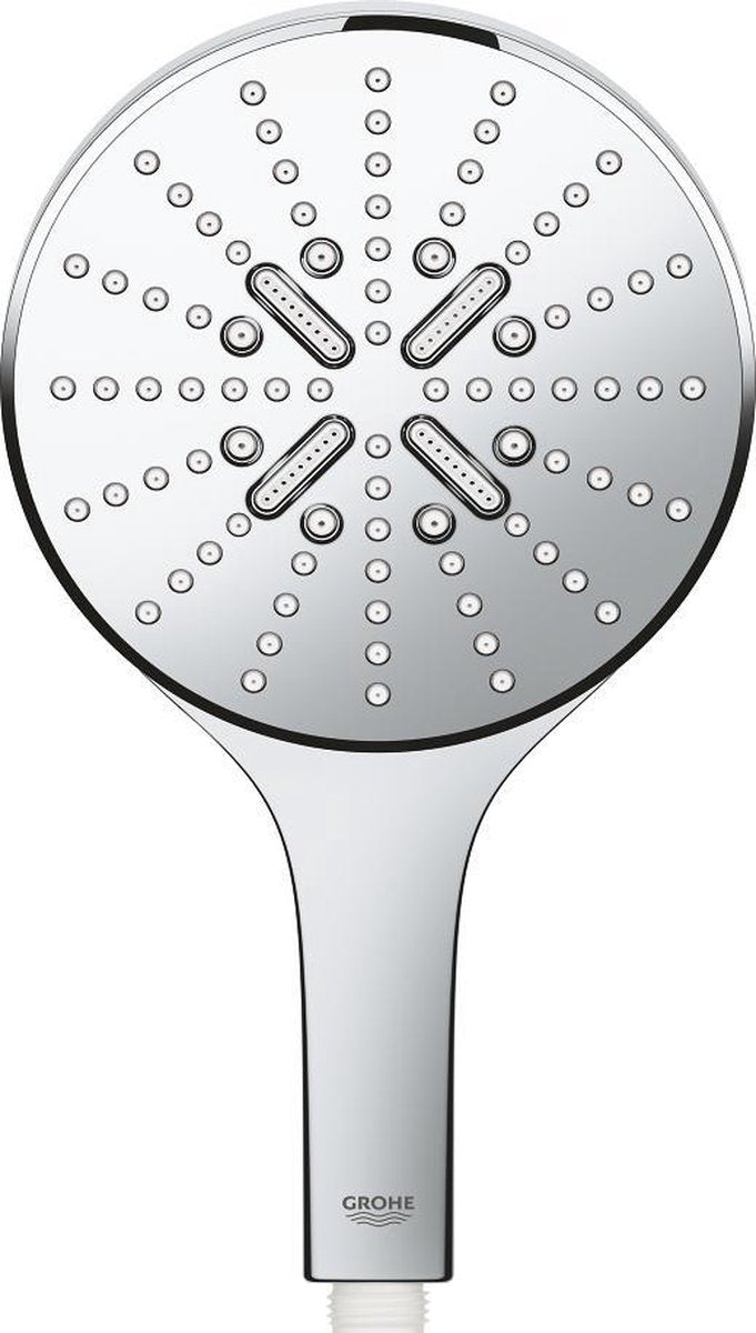 Douchette à main Grohe rainshower smartactive 150 - ø 15 cm - 3 types de jets - chromé