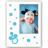 Zep cadre photo bébé wp0157b nicola bleu 13x18 cm