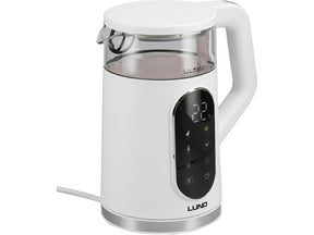 Lund elektrische ketel 1,7l witte temperatuurregeling