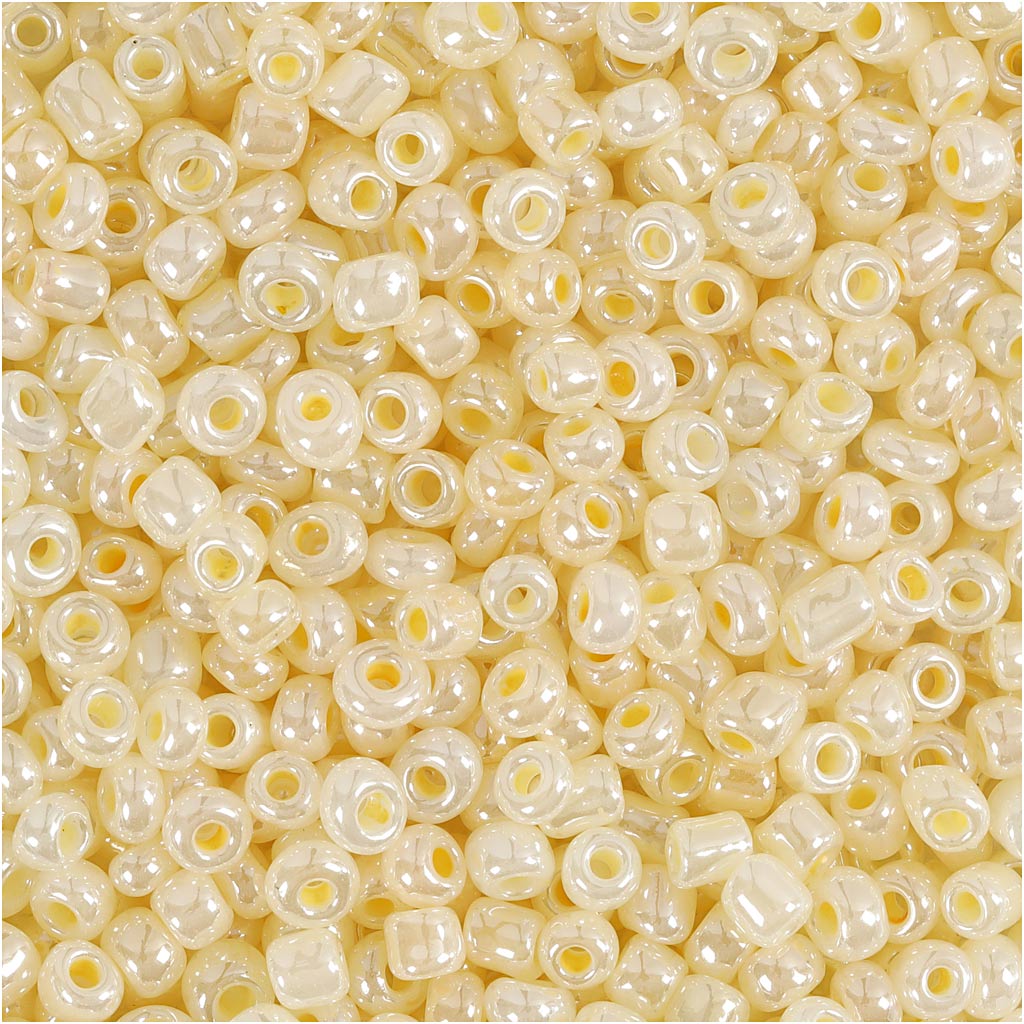 Creativ Company Beads Rocailles Ivory, 500gram