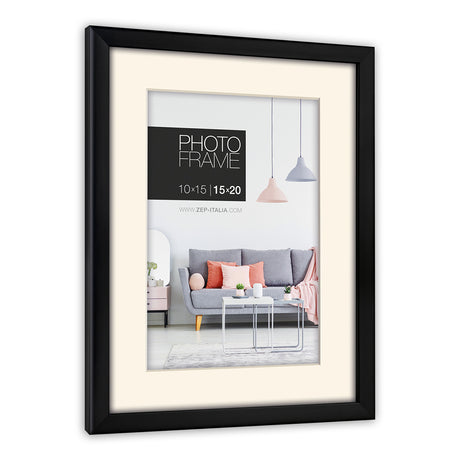 Zep cadre photo np57b edison noir 9x13 13x18 cm