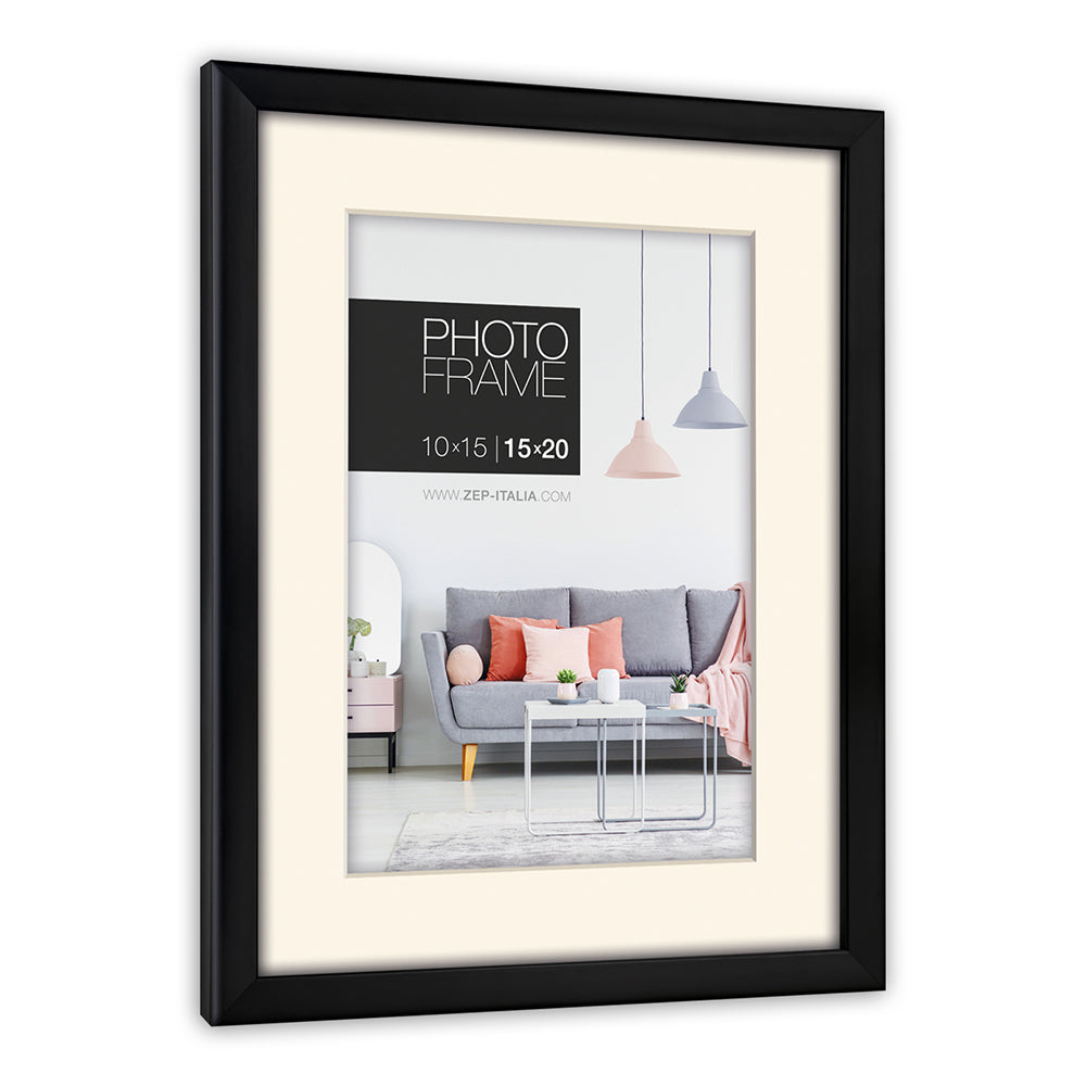 Zep cadre photo np23b edison noir 15x20 20x30 cm