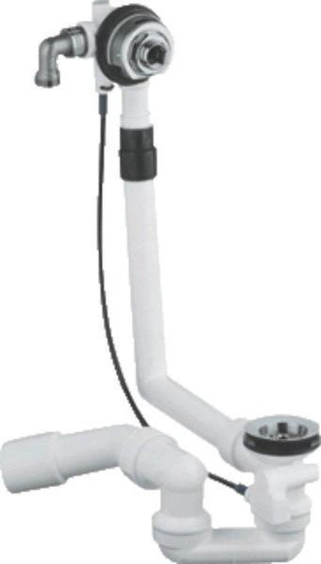 Grohe talentofill bonde de baignoire, trop-plein et remplissage avec vidage pour baignoire normale set de base
