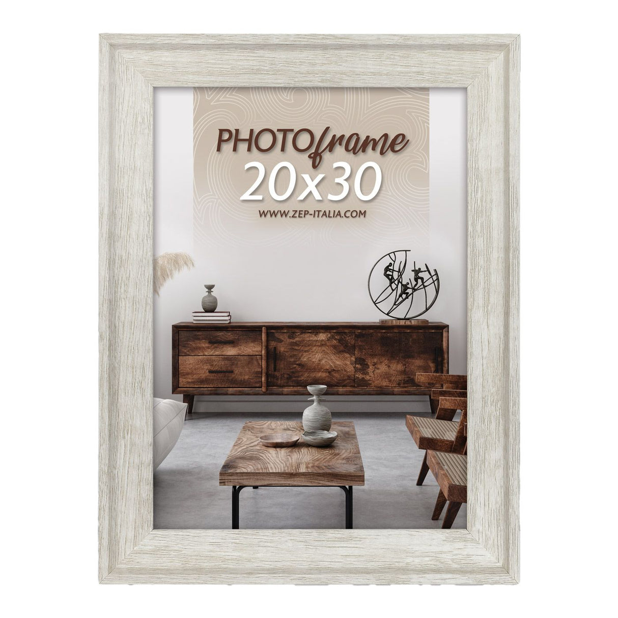Zep cadre photo rt534w torino blanc 30x40 cm