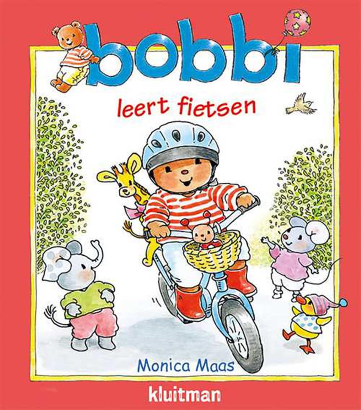 L'éditeur de Kluitman Bobbi apprend à faire du vélo