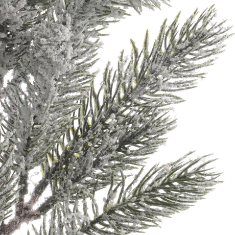 Branche de pin artificielle Decoris avec neige 5x11x49cm
