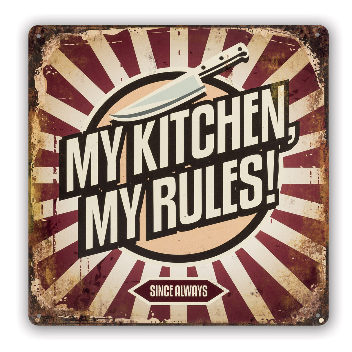 Zep art mural ma cuisine ll695 30x30 cm
