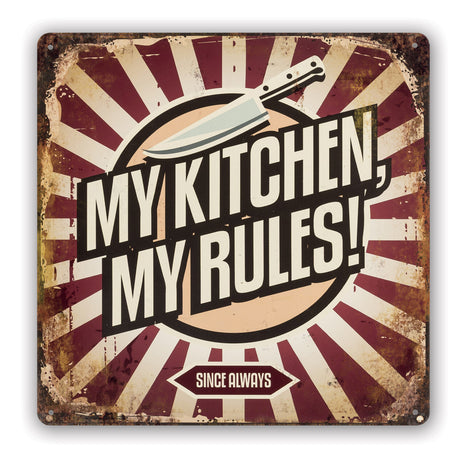 Zep art mural ma cuisine ll695 30x30 cm