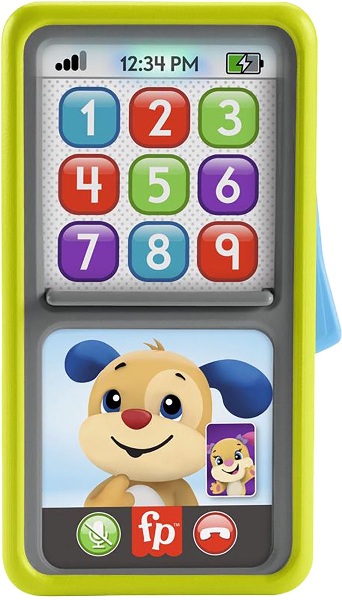 Smartphone 2 en 1 amusant et amusant d'apprentissage de Fisher-Price - téléphone jouet pour bébé