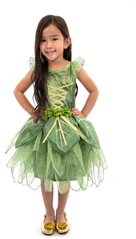 Petites aventures – robe fée clochette lutin – taille 110-122