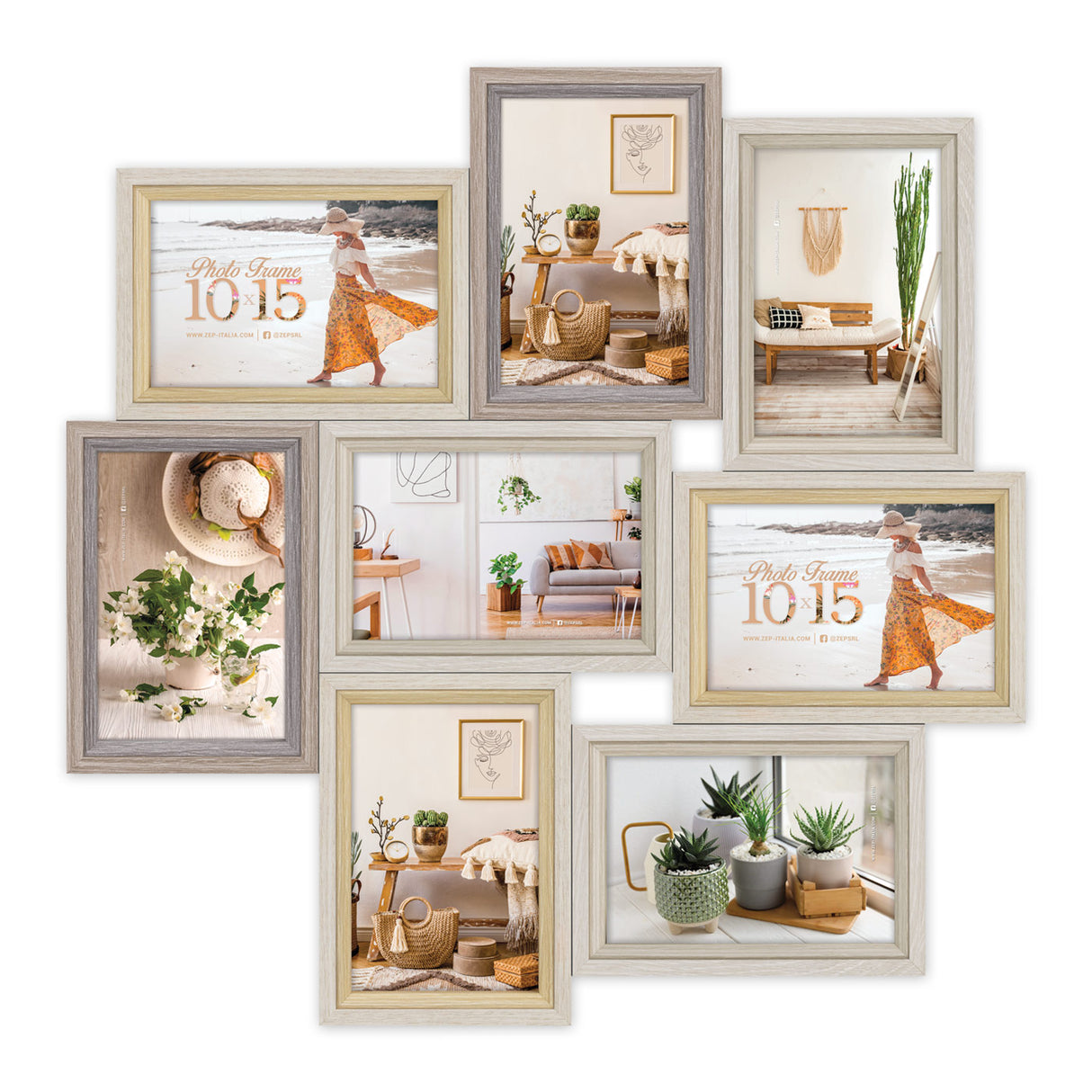 Cadre photo Zep vz882 Zara 8q 8x 10x15 cm