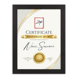 Certificat ZEP V4721N Brown 21x29.7 cm