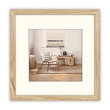 Cadre photo Zep v4530n malmo naturel 20x20 30x30 cm