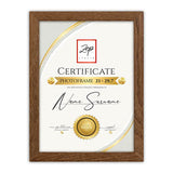 Zep v4729n certificat marron 29,7x42 cm