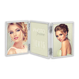 Zep 120ts01-5r cadre argenté triple 3x13x18 cm