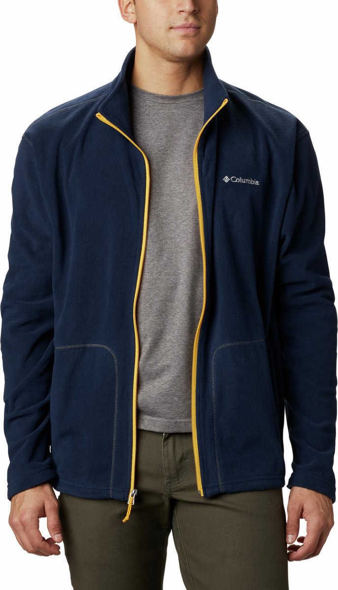 Columbia Fast Trek™ Light Full Zip Fleece Jacket Men - Veste polaire avec fermeture éclair complète - Gilet polaire - Bleu - Taille L