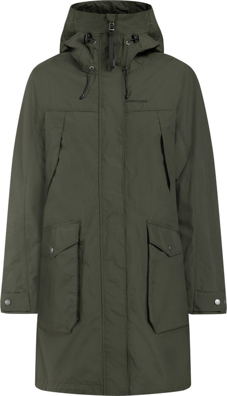 Didriksons veste outdoor femme thelma wns parka 10 - vert foncé
