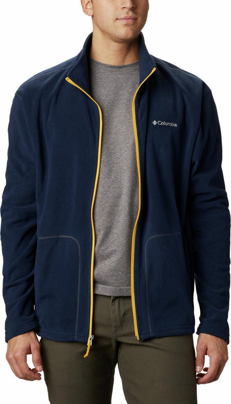 Columbia fast trek™ light full zip fleece fleece jacket men - fleece jacket with full zip - fleece vest - blue - size m