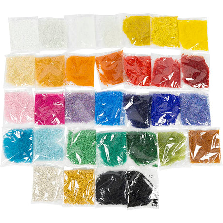 Https : www.ccobby.nl perles de rocaille-d-1-7-3-4-mm-taille-6-0-8-0-12-0-taille du trou-0-5-1-2-mm-les couleurs-peuvent-varier-32x100-gr-1-boîte