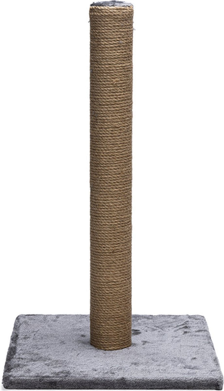 Beeztees lesley - krabpaal - grijs - 35x35x60 cm