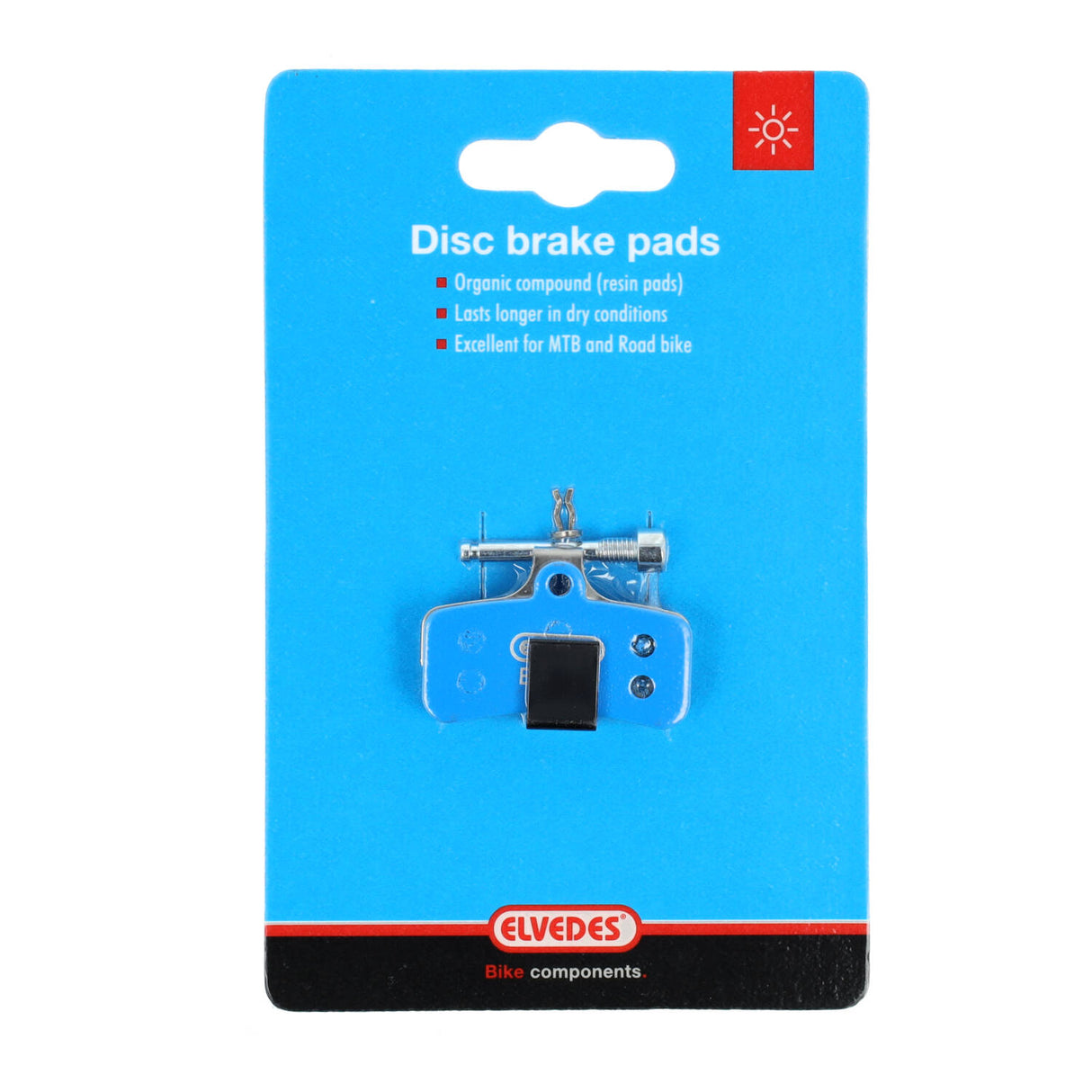 Ensemble de blocs de frein à disque Elvedes Organic Shimano BR-M810 (1 paire)