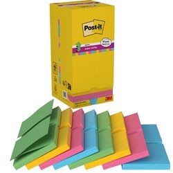 Post-it super sticky notes r330ssvp16eu 76x76mm pack assorti 16 pièces