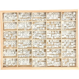 Creativ Company Wooden Letter Beads White A-Z, 750st.
