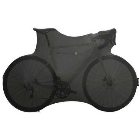 Ds couvre chaussette de transport vélo route gravier noir