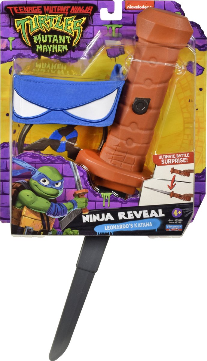 Tortues Ninja mutantes adolescentes - Leonardo transformant l'épée katana