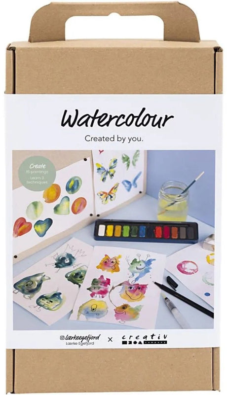 Creativ company hobby set aquarelle, 1 boîte