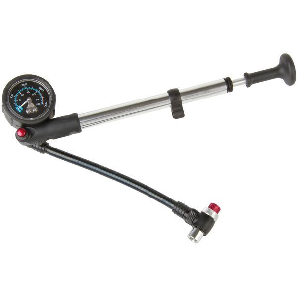 Pompe à fourche avant Beto avec manomètre - Aluminium