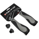Trivio - poignées de vélo en caoutchouc 3 densités