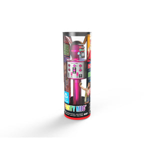 Microphone de fête Bluetooth Idance rose | 2 pièces