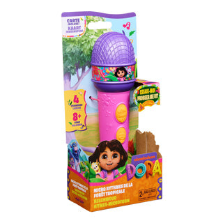 Microphone Spinmaster Dora avec son de musique (nl fr) | 2 pièces