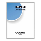 Nielsen design cadre photo nielsen 59844 accent argent mat 30x45 cm