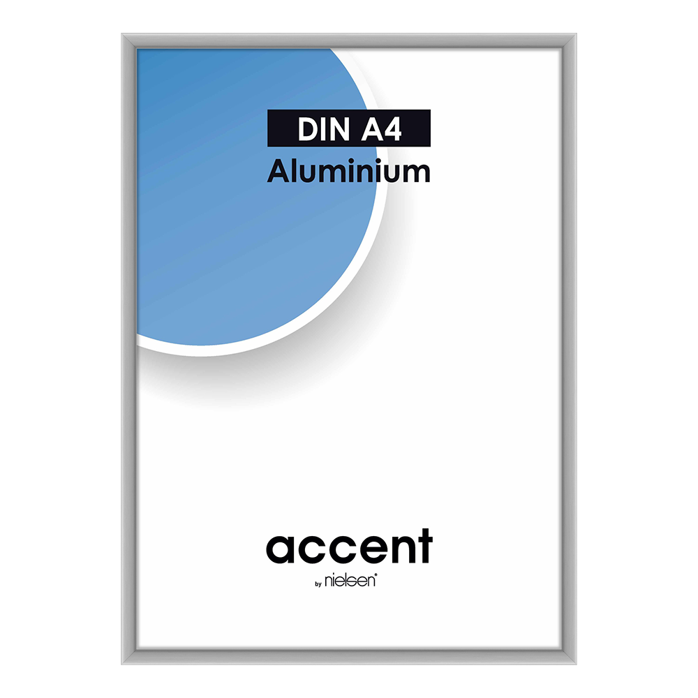 Nielsen design cadre photo nielsen 51324 accent argent mat 15x20 cm