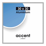 Nielsen Design Nielsen Frame photo 54124 Accent Mat Silver 30x30 cm
