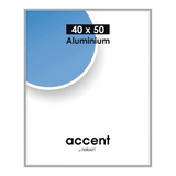 Nielsen design cadre photo nielsen 52524 accent argent mat 40x50 cm