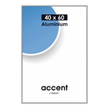 Nielsen design cadre photo nielsen 55124 accent argent mat 40x60 cm