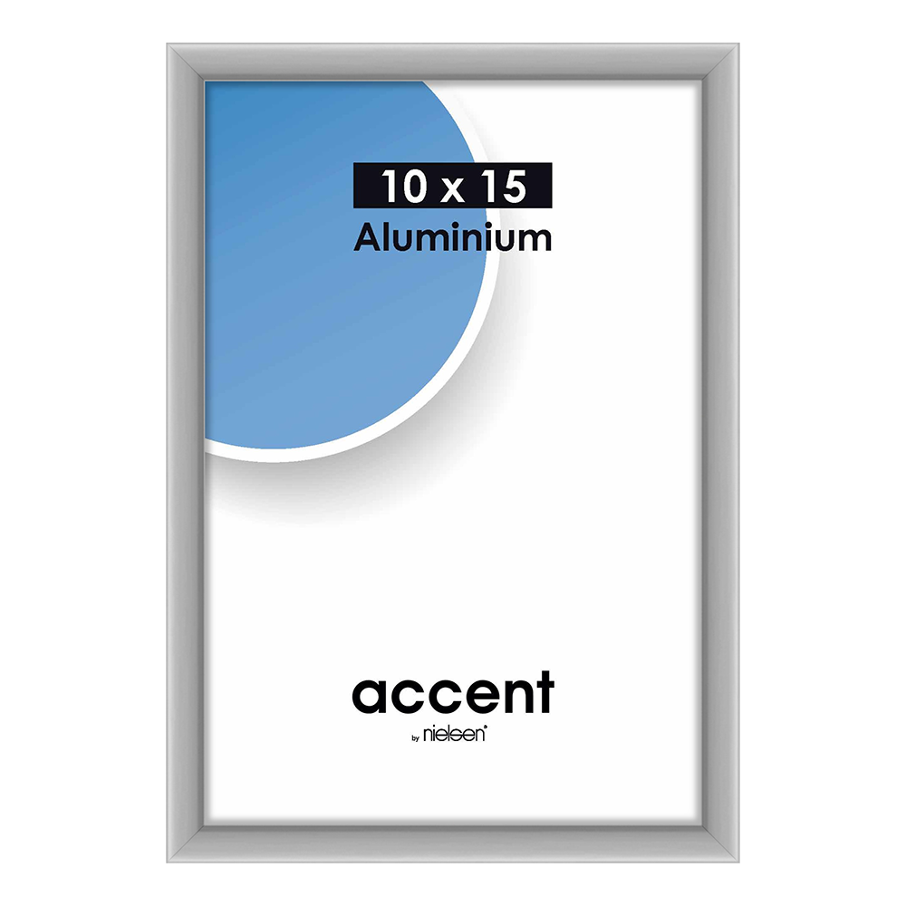 Nielsen design cadre photo nielsen 51225 accent gris acier 10x15 cm