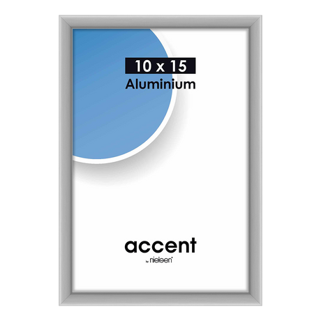 Nielsen design cadre photo nielsen 51225 accent gris acier 10x15 cm