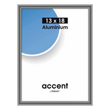 Nielsen design cadre photo nielsen 53225 accent gris acier 13x18 cm