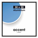 Nielsen design cadre photo nielsen 54126 accent noir 30x30 cm