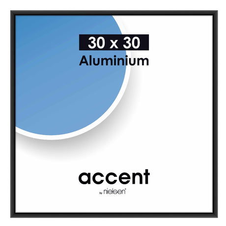 Nielsen design cadre photo nielsen 54126 accent noir 30x30 cm