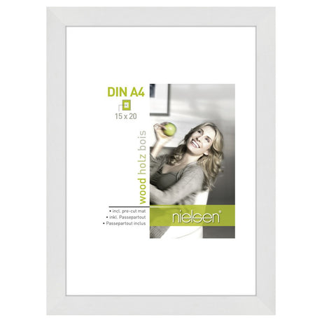 Nielsen design cadre photo nielsen 8988042 apollon blanc 18x24 13x18 cm